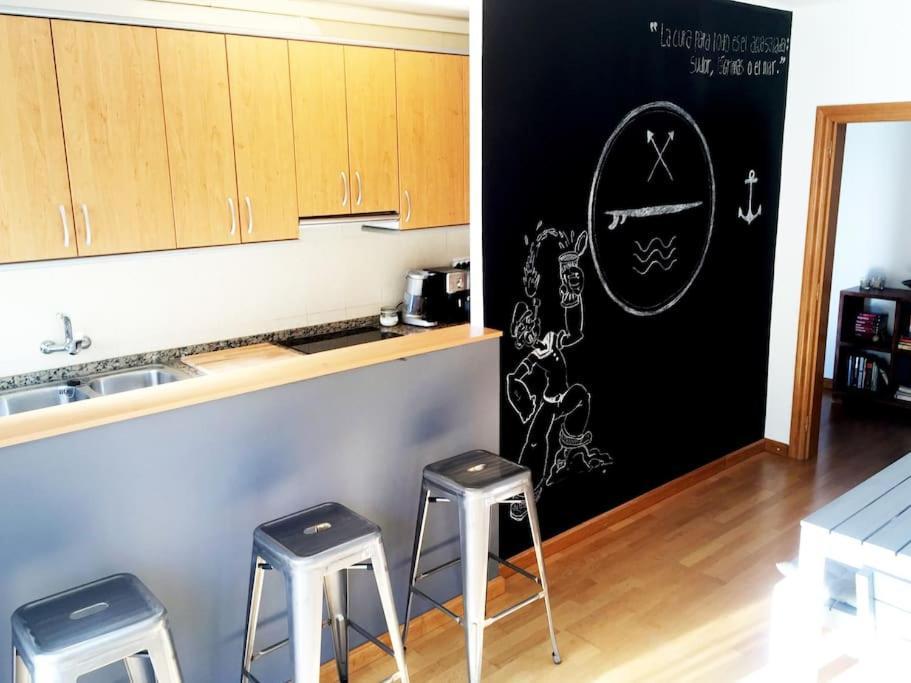 Moderno Apartamento En El Centro Vilanova i la Geltrú Exteriör bild